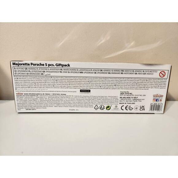 Majorette Porsche Edition 5-pack 917 911 GT3 RS 934 718 Panamera RARE NEW! - Picture 9 of 9